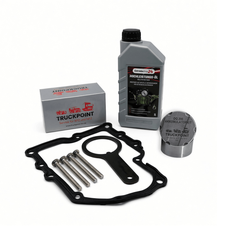0AM DQ200 DSG 7-Gang Reparatursatz – Mechatronik Druckspeicher P17BF/P189C, DQ200