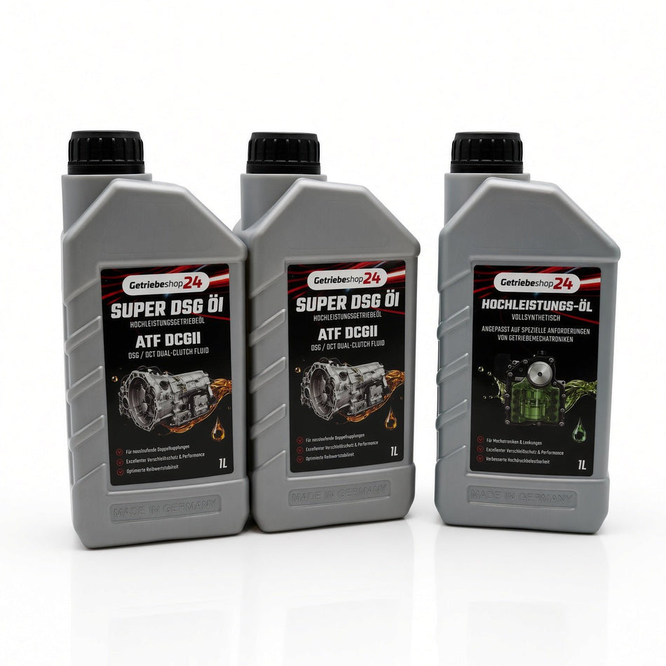 2 L Super DSG Öl & 1 L Zentralhydrauliköl - DQ200, DQ200