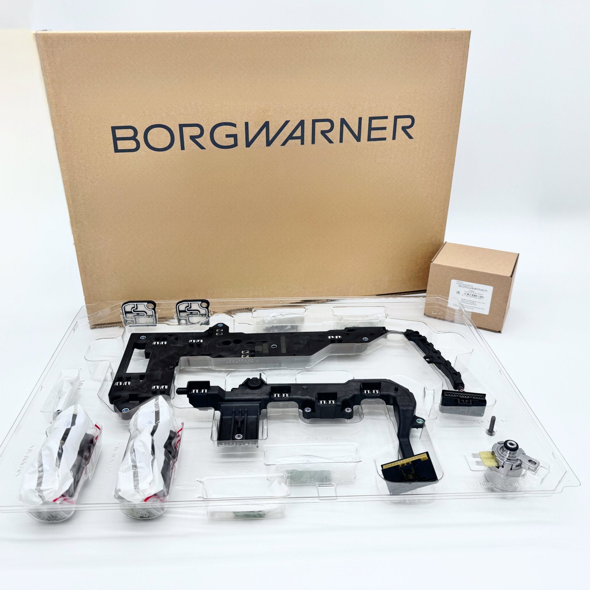 BorgWarner Reparatursatz Elektro Kit 0B5 – inkl. zusätzlichem Magnetventil, DSG Mechatronik