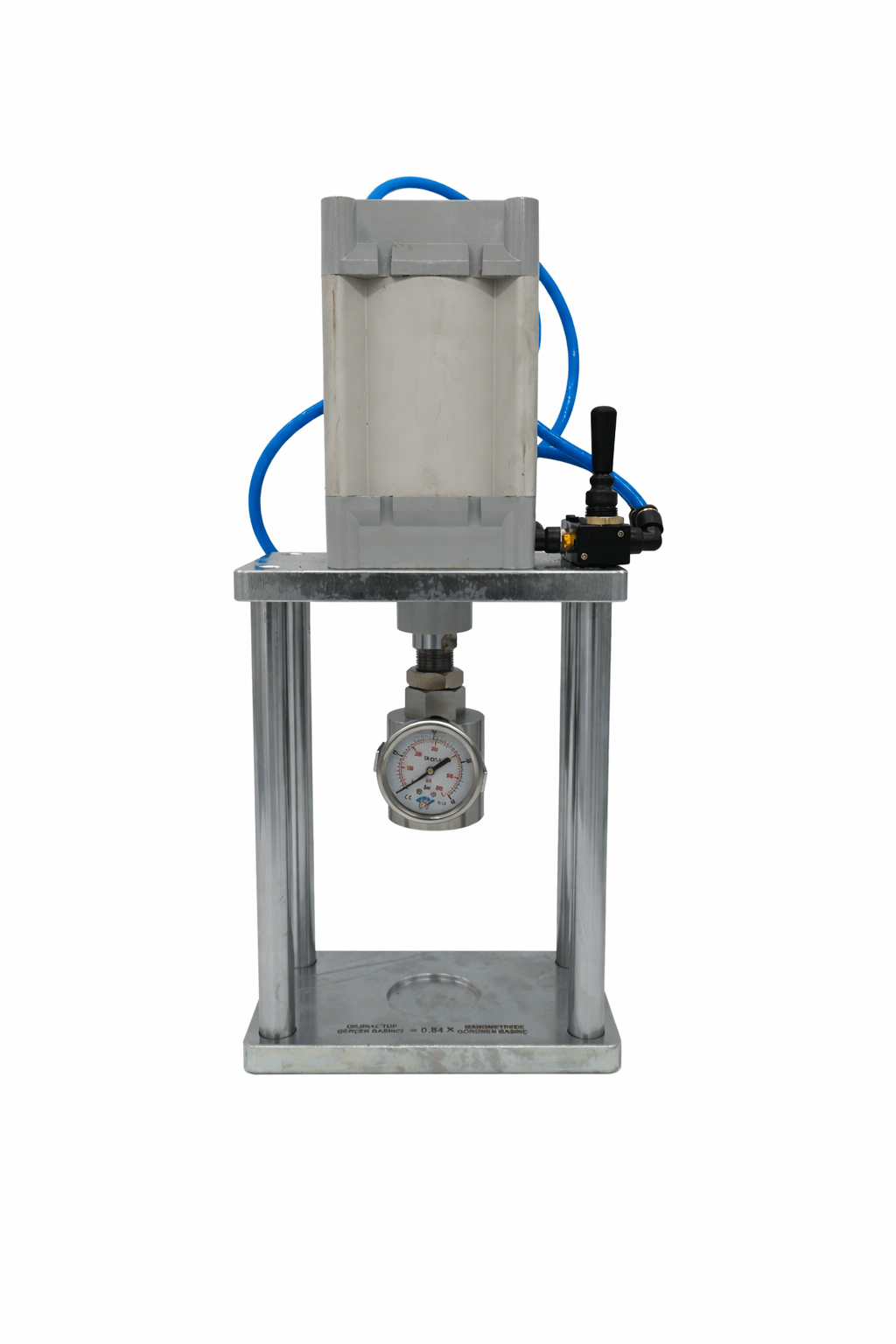 DQ200 Druckspeicher Prüfpresse, DQ200 Druckspeicher