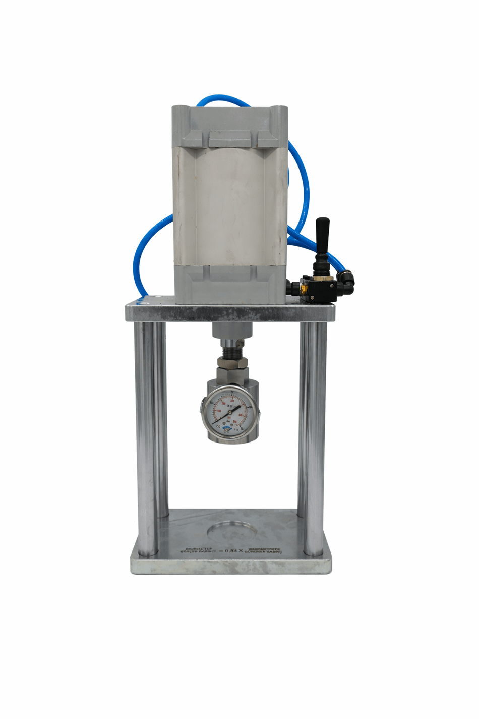 DQ200 Druckspeicher Prüfpresse, DQ200 Druckspeicher