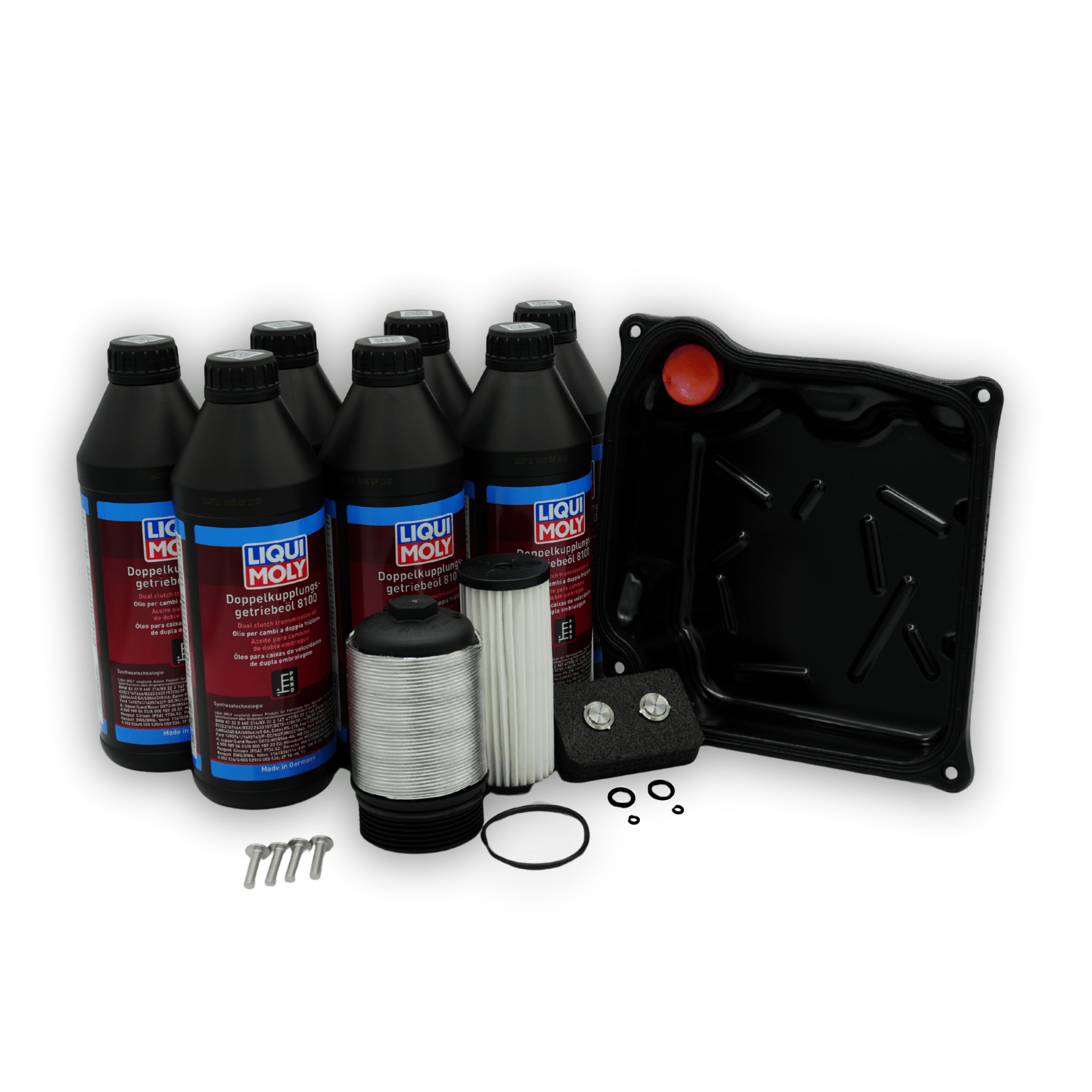 Kupplungspositionssensor Satz Version Bosch – P173500 & P173600 - im Set inkl. Getriebeölfilter und Gehäuse, DQ381, DQ500