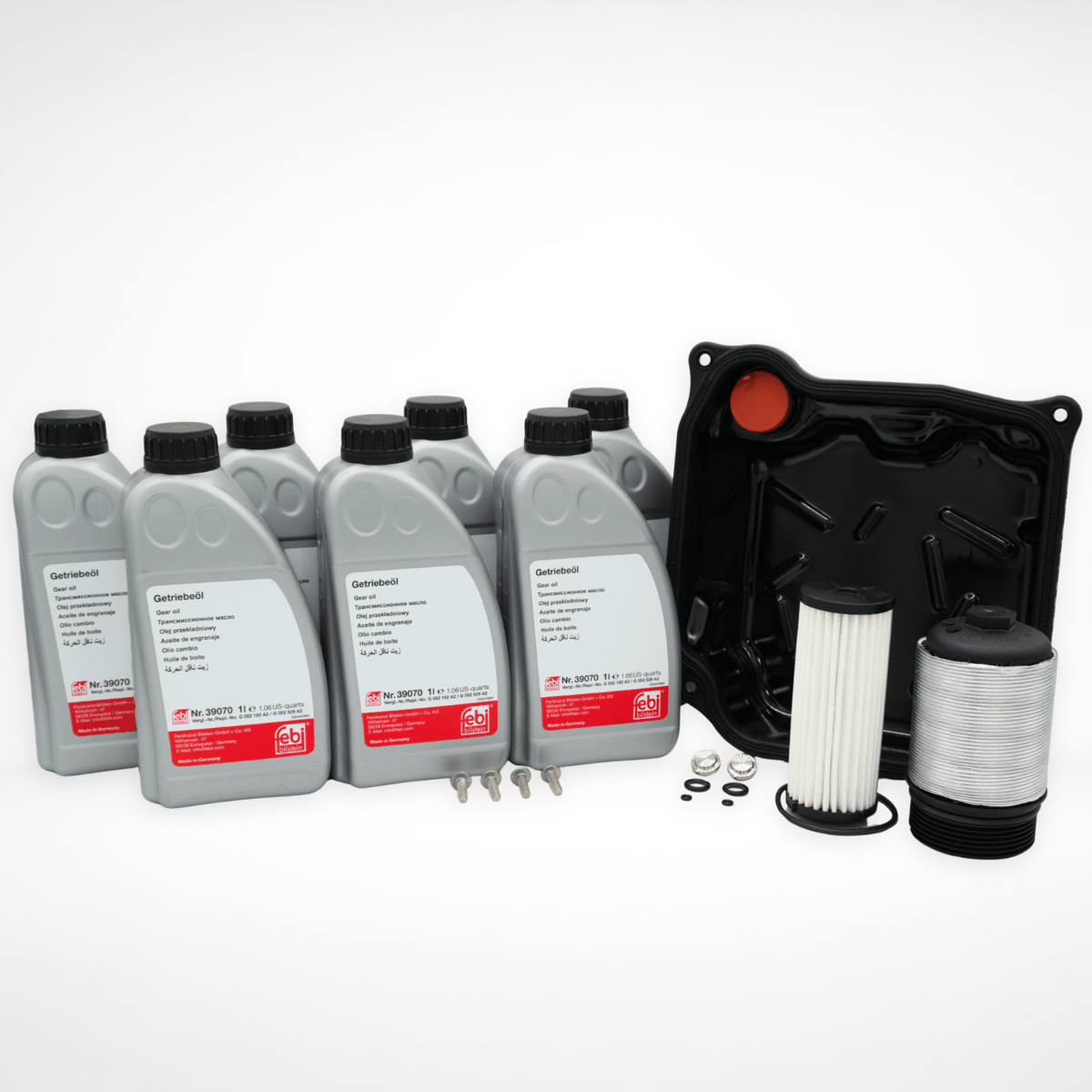 Kupplungspositionssensor Satz Version Bosch – P173500 & P173600 - im Set inkl. Getriebeölfilter und Gehäuse, DQ381, DQ500