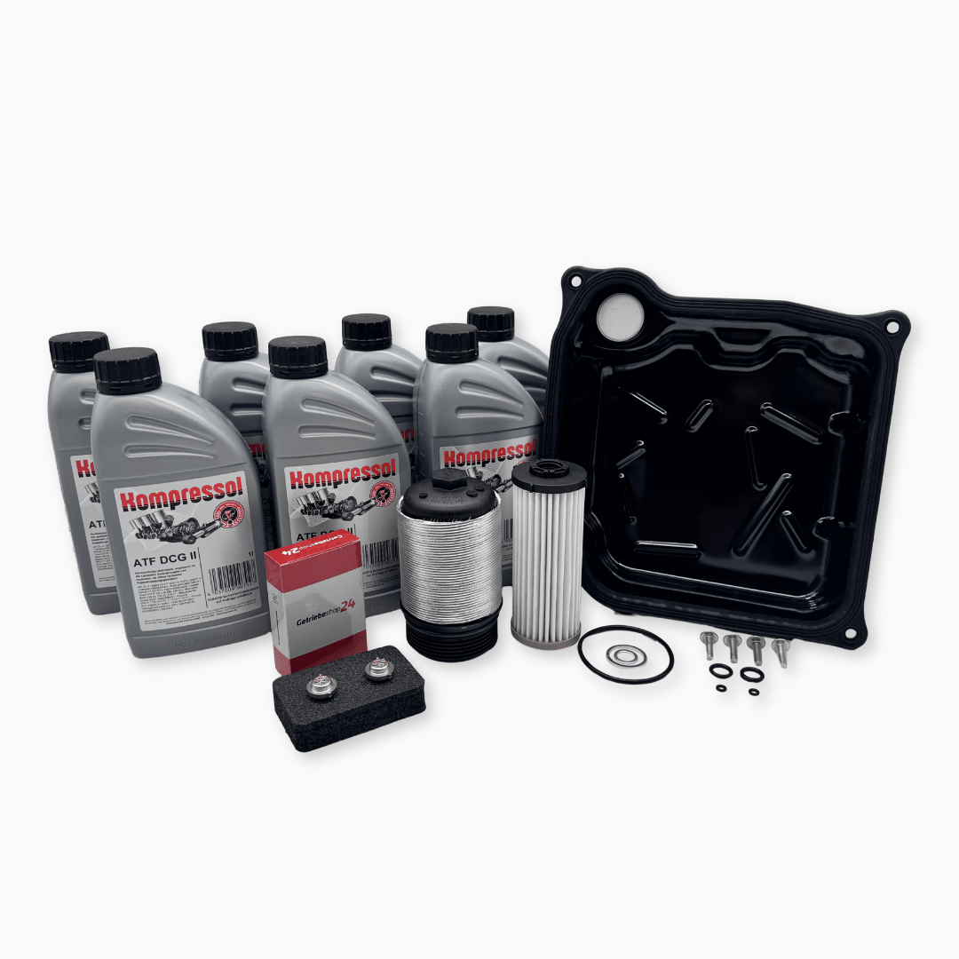 Kupplungspositionssensor Satz Version Bosch – P173500 & P173600 - inkl. Getriebeöl, Getriebeölfilter und Gehäuse, DQ381, DQ500